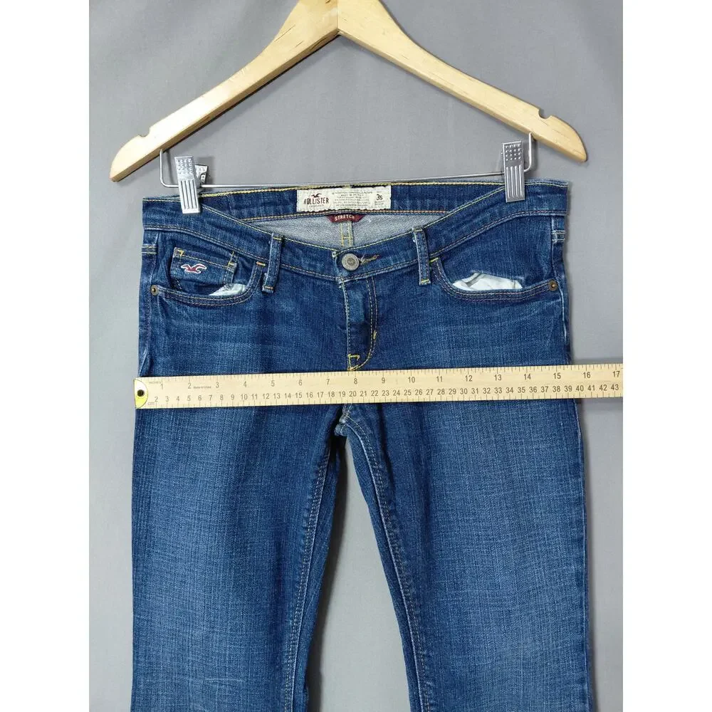 Hollister California Blue Stretch Jeans Women Size 3
